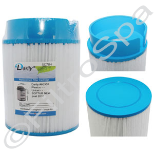 (190mm) SC784 Soft Tub (push on) Replacement Filter (after 2010)